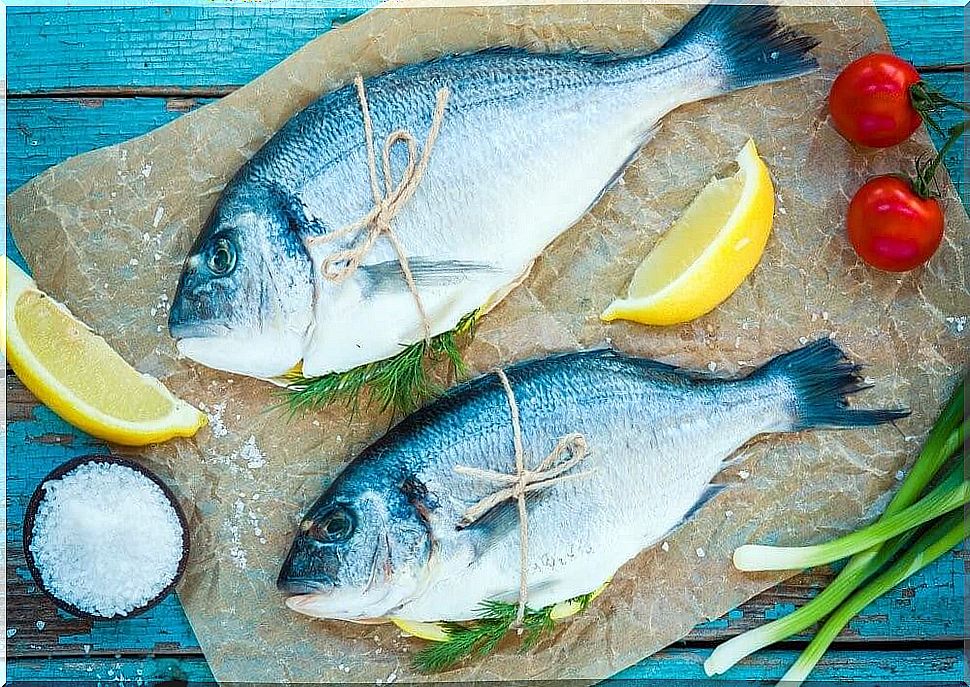 blue fish to take care of your skin