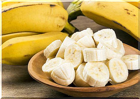 Bananas to control hypertension.