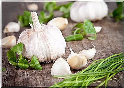 foods to reduce high blood pressure: garlic